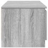 Harmaa tv-taso Constanze 140x40x35,5cm (puinen)