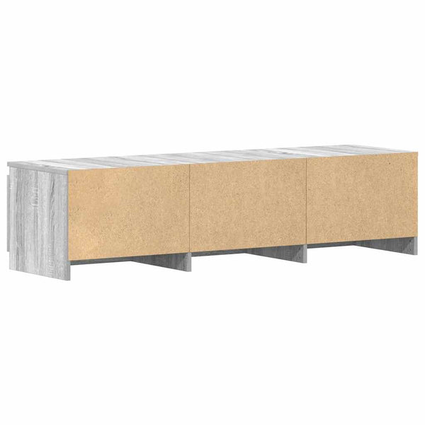 Harmaa tv-taso Constanze 140x40x35,5cm (puinen)