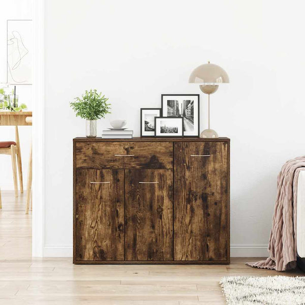 Anrichte Botskor aus geräucherter Eiche 88x30x70cm (Holz)