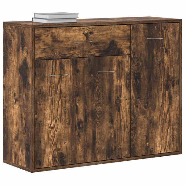 Anrichte Botskor aus geräucherter Eiche 88x30x70cm (Holz)
