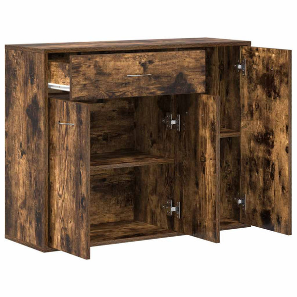 Anrichte Botskor aus geräucherter Eiche 88x30x70cm (Holz)