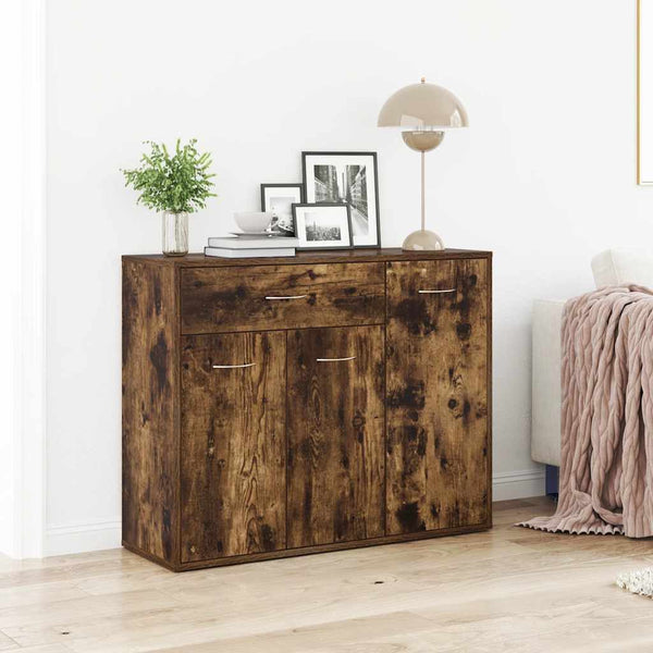 Anrichte Botskor aus geräucherter Eiche 88x30x70cm (Holz)