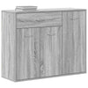 Graues Sideboard Botskor 88x30x70cm (Holz)