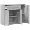 Graues Sideboard Botskor 88x30x70cm (Holz)