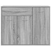 Graues Sideboard Botskor 88x30x70cm (Holz)