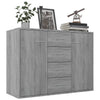 Graues Sideboard Aracsia 88x30x65cm (Holz)
