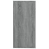 Graues Sideboard Aracsia 88x30x65cm (Holz)
