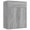 Graues Sideboard Evienta 60x30x75cm (Holz)