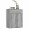 Graues Sideboard Evienta 60x30x75cm (Holz)