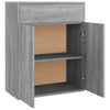 Graues Sideboard Evienta 60x30x75cm (Holz)