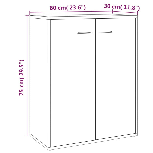 Savutammi senkki Gheorghel 60x30x75cm (puinen)