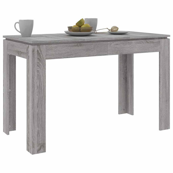 Grauer Esstisch Doczi 120x60x76cm (Holz)