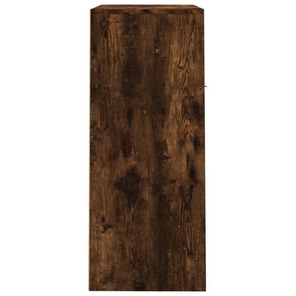 Schuhschrank Räuchereiche Verovia 60x35x84cm (Holz)