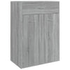 Grauer Schuhschrank Verovian 60x35x84cm (Holz)