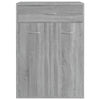 Grauer Schuhschrank Verovian 60x35x84cm (Holz)