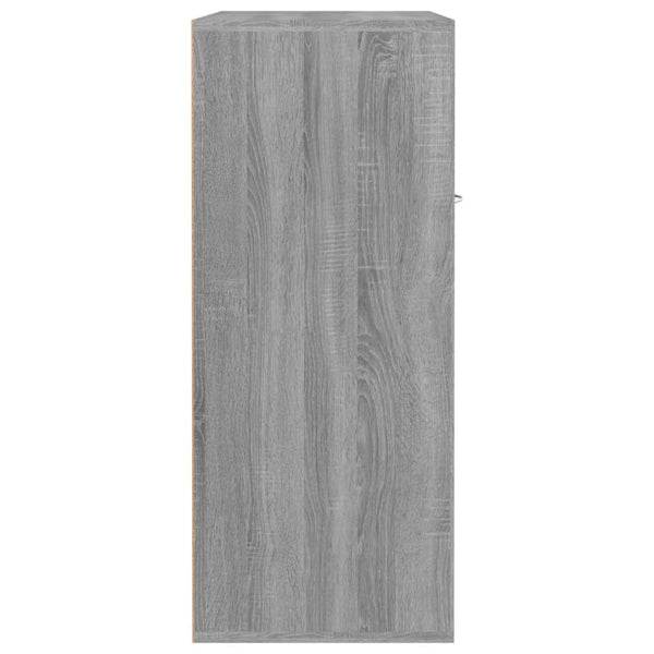 Grauer Schuhschrank Verovian 60x35x84cm (Holz)