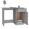 Grauer Schreibtisch Abdullah 100x50x76cm (Holz)