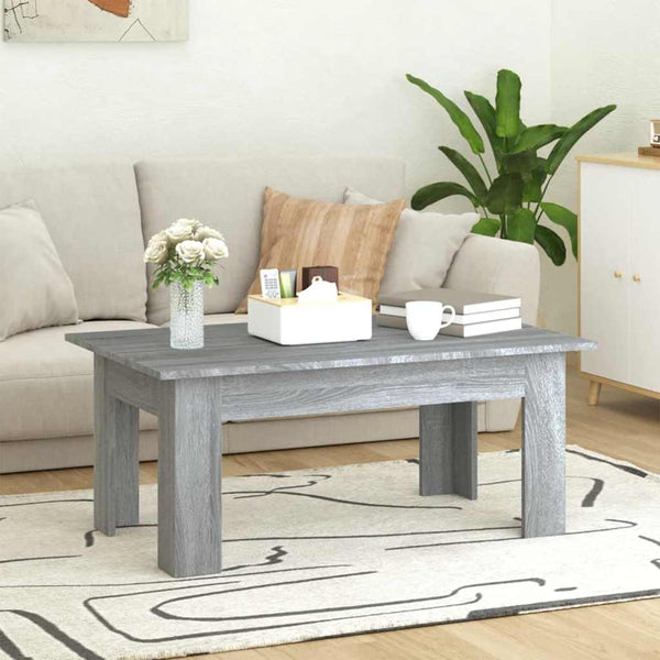 Couchtisch Josephinne 100x60x42cm Grau (Holz)