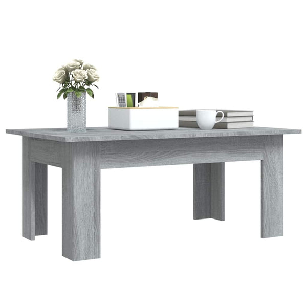 Couchtisch Josephinne 100x60x42cm Grau (Holz)