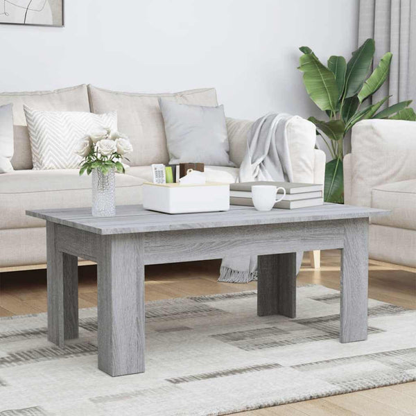 Couchtisch Josephinne 100x60x42cm Grau (Holz)