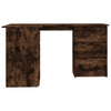 Eckschreibtisch Wyman aus Räuchereiche 145x100x76cm (Holz)