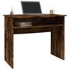 Räuchereiche Schreibtisch Agafia 90x50x74cm (Holz)