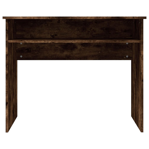 Räuchereiche Schreibtisch Agafia 90x50x74cm (Holz)