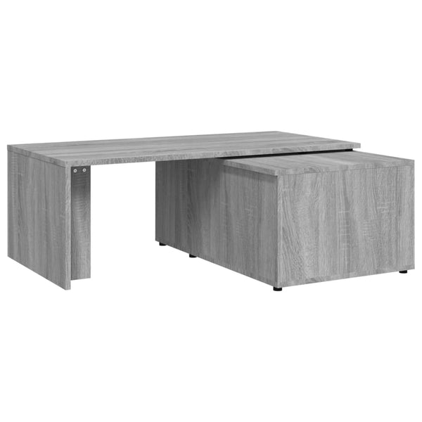 Harmaa sohvapöytä Mitana 150x50x35cm (puinen)