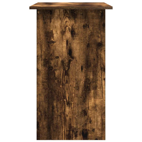 Schreibtisch aus Räuchereiche Seiden 80x45x74cm (Holz)