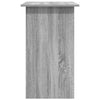 Grauer Schreibtisch Seiden 80x45x74cm (Holz)