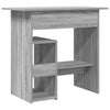Grauer Schreibtisch Seiden 80x45x74cm (Holz)