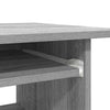 Grauer Schreibtisch Seiden 80x45x74cm (Holz)