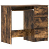 Schreibtisch Lupui, Räuchereiche, 90x45x76cm (Holz)