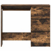 Schreibtisch Lupui, Räuchereiche, 90x45x76cm (Holz)