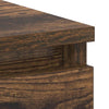 Schreibtisch Lupui, Räuchereiche, 90x45x76cm (Holz)