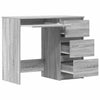 Grauer Schreibtisch Lupui 90x45x76cm (Holz)