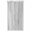 Grauer Schreibtisch Lupui 90x45x76cm (Holz)