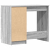 Grauer Schreibtisch Lupui 90x45x76cm (Holz)