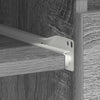 Grauer Schreibtisch Lupui 90x45x76cm (Holz)