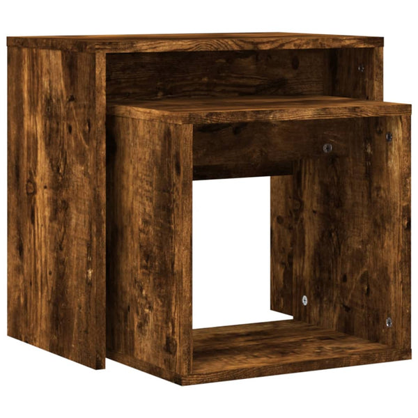 Satztische Leontina (2 St. Räuchereiche Holz)
