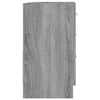 Grauer Waschbeckenunterschrank Arethya 63x30x54cm (Holz)