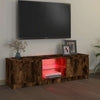 Savanna Eiche TV-Schrank mit LED-Beleuchtung Dondos 120x30x35,5cm