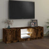 Savanna Eiche TV-Schrank mit LED-Beleuchtung Dondos 120x30x35,5cm