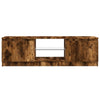 Savanna Eiche TV-Schrank mit LED-Beleuchtung Dondos 120x30x35,5cm