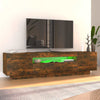 TV-Board Rauchereiche mit LED-Beleuchtung Filantropia 160x35x40cm