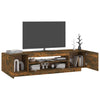 TV-Board Rauchereiche mit LED-Beleuchtung Filantropia 160x35x40cm