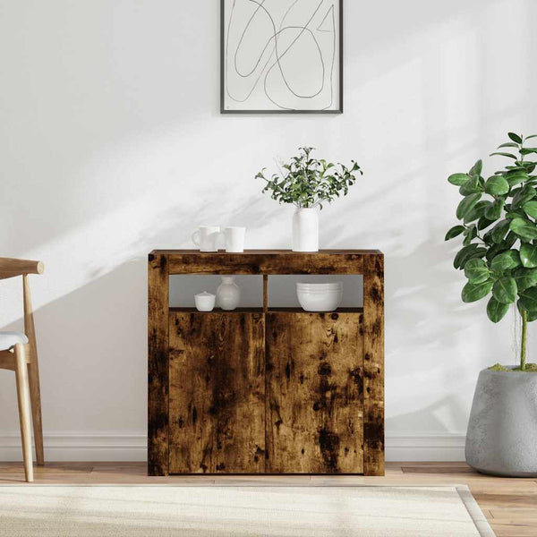Savutammi senkki led-valoilla Panaghia 80x35x75cm