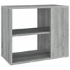 Grauer Dinicu Beistellschrank 60x30x50cm (Holz)