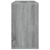Grauer Dinicu Beistellschrank 60x30x50cm (Holz)
