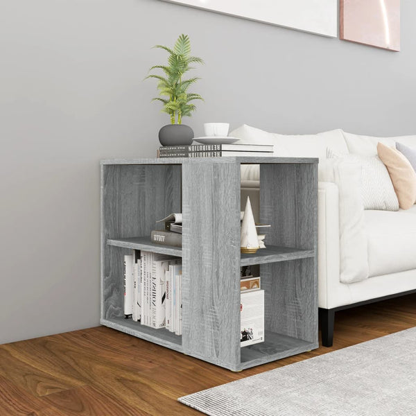 Grauer Dinicu Beistellschrank 60x30x50cm (Holz)